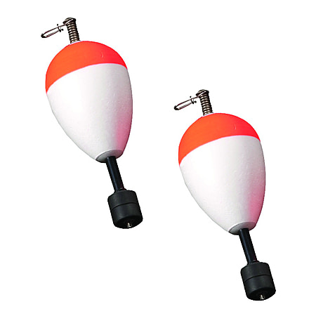 Redi-Rig Release Float 2Pk 1oz 2-1/4in 0-50ft Fish Depth, P225-2PK
