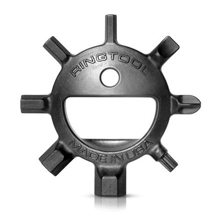 REDUCTIVIST Ringtool, Black, Silver, Nickel Plated Stainless Steel, Lifetime Warranty, RDC-R005