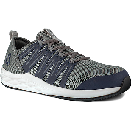 Reebok Astroride Work Athletic Oxford - Men's, Coal Grey/Navy, 11, Medium RB2210-Coal Grey and Navy-11-Men's-M