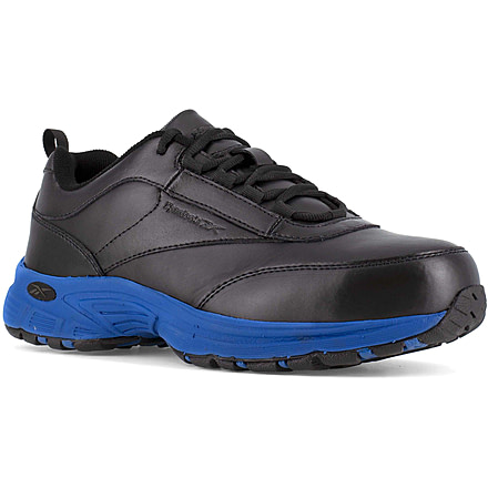 Reebok Ateron Sport Oxford, Black/Blue, 9.5, M RB4830-BLK/BLUE-9.5-M-M