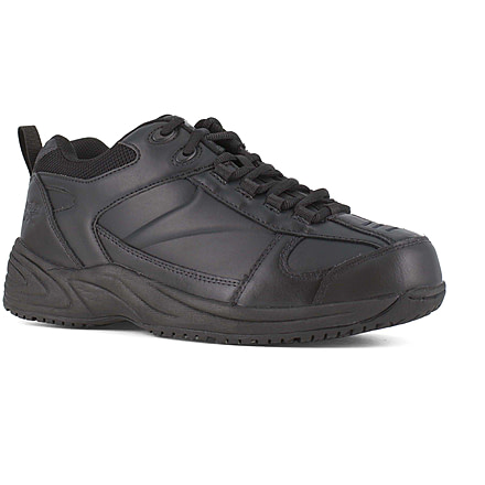 Reebok Mens Jorie Street Sport Oxford Jogger Shoes, Black, 8.5, RB1100-BLACK-8.5-MENS-W