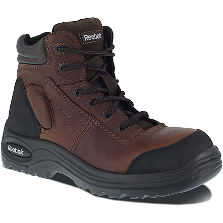 Reebok Trainex 6in. Brown Athletic Work Boot, Dark Brown, 6 RB755-DRKBRN-6-WOMEN-W