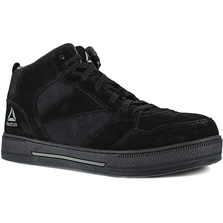 Reebok Womens Dayod Skateboard Hi Top Shoe, Black, 9, RB173-BLACK-9-Womens-M