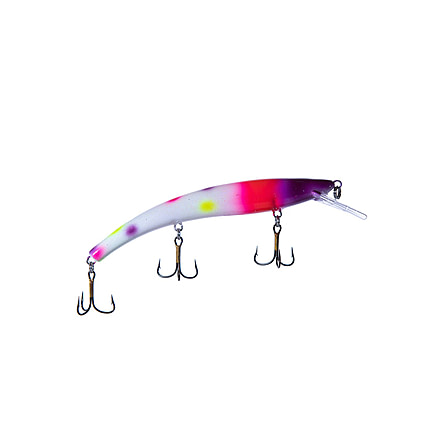 Reef Runner Ripstick 700 Rattling Minnow Jerkbait, 12ft Diving Depth, 5-9/16in, 5/8oz, Barbie, 70054