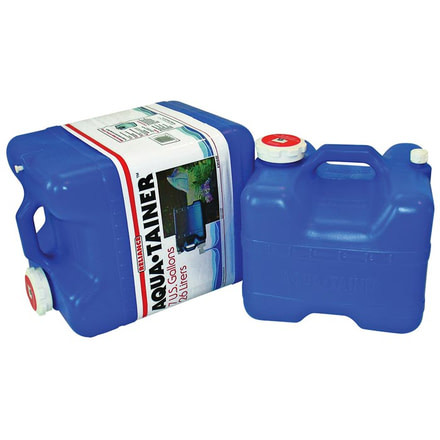 Reliance Aqua-Tainer Water Container, 7 Gal, 9410-03