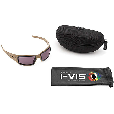 Revision Speed Demon Sunglasses Basic Kits, Cerakote Coyote Brown Frame, Clara Lens, 4-0756-0012