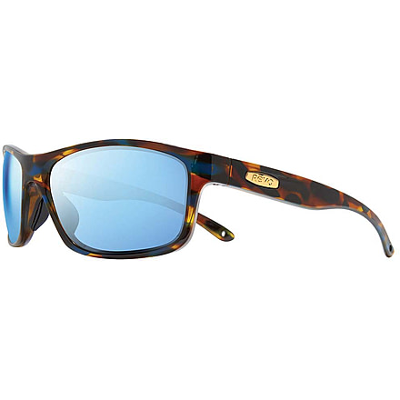 Revo Harness 24K Sunglasses, Tortoise Blue Frame, Blue Water Photo Lens, Medium, RE 1199 22 BLP