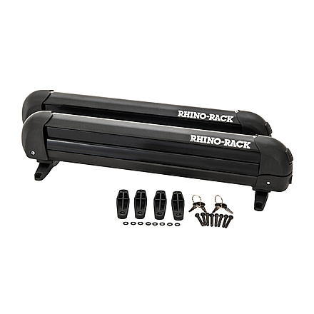 Rhino Rack Ski Arm Universal Fit, 4 Pair, Black, 574