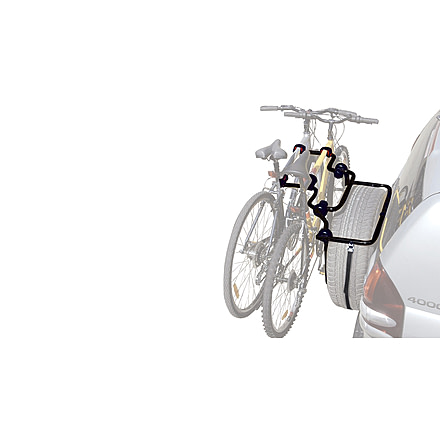 Rhino Rack Spare Wheel Bike Carrier, Black, RBC025