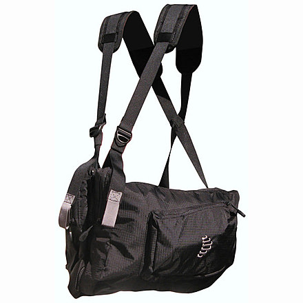 Ribz Front Pack, Stealth BLK, M, 34-38 w, 8 liter, RIBZBLK-M