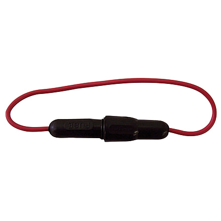 Rig Rite Watertight Marine Fuse Holder 12 Gauge Wire w/ 20 Amp Fuse, 120