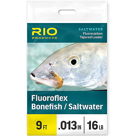 RIO Products Fluoroflex Saltwater Leader, 9ft, 10lb, RIO-24511