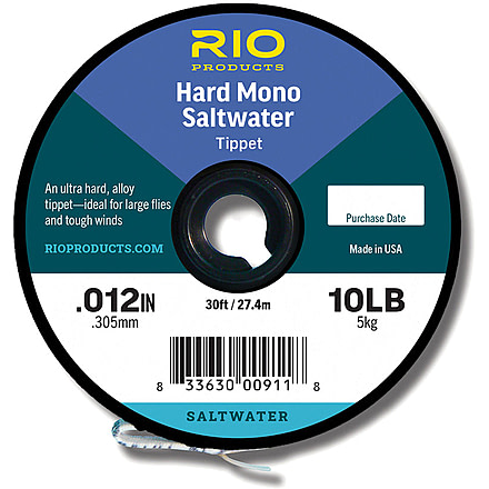 RIO Products Hard Mono Saltwater Tippet, 8lb, 30yd, RIO-22421