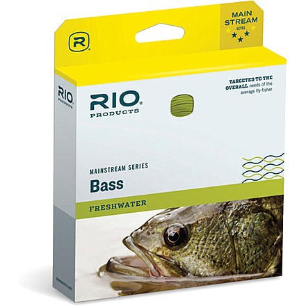 RIO Products Mainstream Bass/Pike/Panfish, Yellow, 8wt, RIO-20767