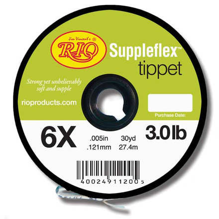 Rio SuppleFlex Tippet - 6X