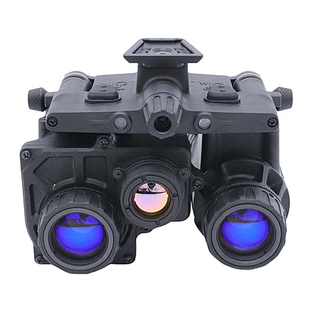 RIX RENV-M 1x25mm Enhanced Night Vision Binocular, Housing, no tubes, Black, Small, RENVBN00