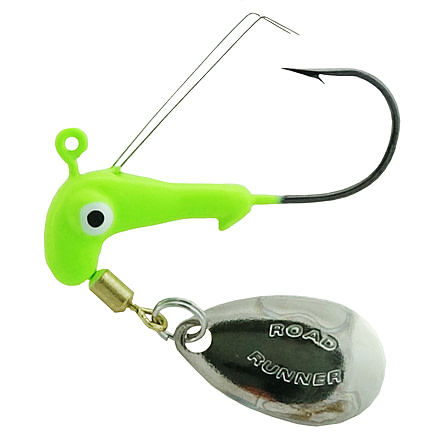 Road Runner Barbed Weedless Heads 1/8 Number 1 Hk Char 2Pk, W153-012