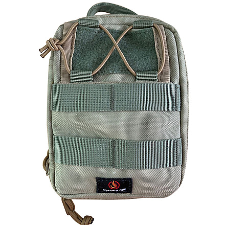 Roaring Fire Ember MOLLE EDC Utility Organizer Pouch, FDE, 7.48x6x1.25 inch, RF-Pouch-DT-01