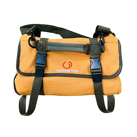 Roaring Fire The Pack Mule Versatile Double-sided Tool Roll Bag, Orange, 24.8x13 inch, RF-TB PRO-YW