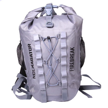Rockagator Firebreak Series Ultralight Backpack, 25 Liters, Waterproof, Grey, FB25GY