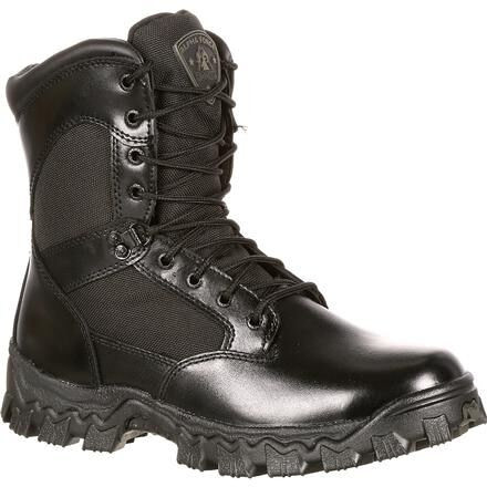Rocky Boots Alpha Force Waterproof Public Service Boot - FQ0002165BK7M