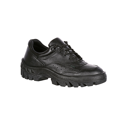 Rocky Boots TMC Public Service Oxford Work Shoes - Women's, 5.5 US, Wide, Black, FQ0005101BK55W