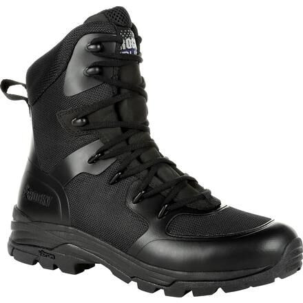 Rocky Boots Women's Code Blue 8'' Public Service Boot - RKD0056BK10M