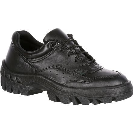 Rocky Boots TMC Public Service Oxford Work Shoes - Women's, 7 US, Medium, Black, FQ0005101BK7M