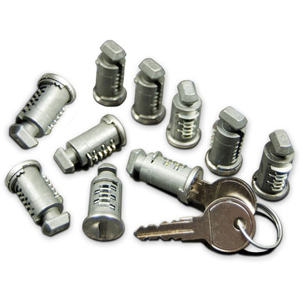 RockyMounts 10 Pack Lock Cores-10 Pack