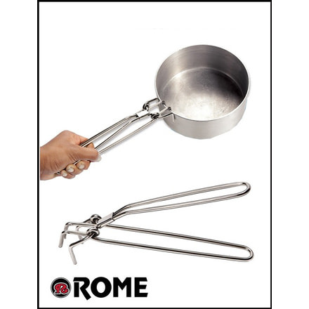 Rome Campfire Gripper-Stainless Steel