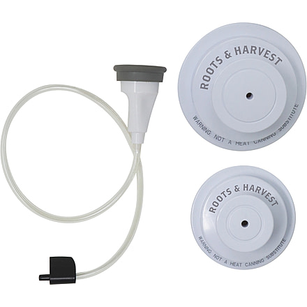 Roots & Harvest Canning Jar Sealer Kit, Stainless Steel, 1608