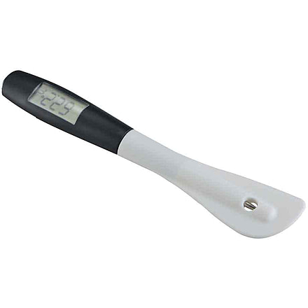Roots &amp; Harvest Jelly Spatula w/Integrated Thermometer, Black/Gray, Small, 1320