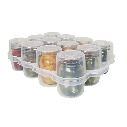Roots &amp; Harvest SafeCrate for Quart Jars, 6 Count, 1718