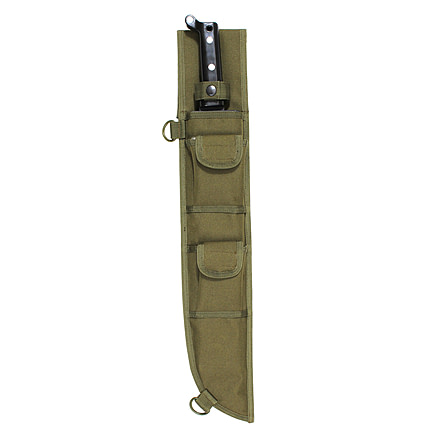 Rothco 18 Inch MOLLE Compatible Machete Sheath, Olive Drab, 835-OliveDrab