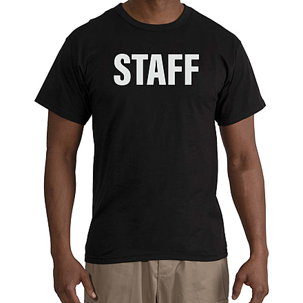 Rothco 2-Sided Staff T-Shirt - Mens, Small, 10195-S