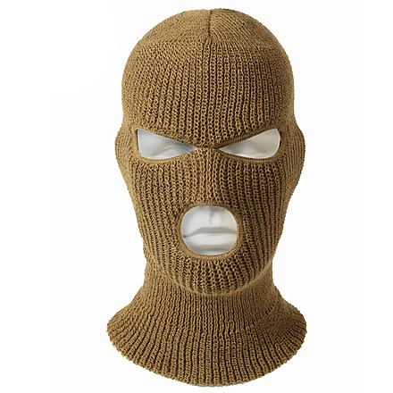 Rothco 3 Hole Face Mask, Coyote Brown, 5439-CoyoteBrown