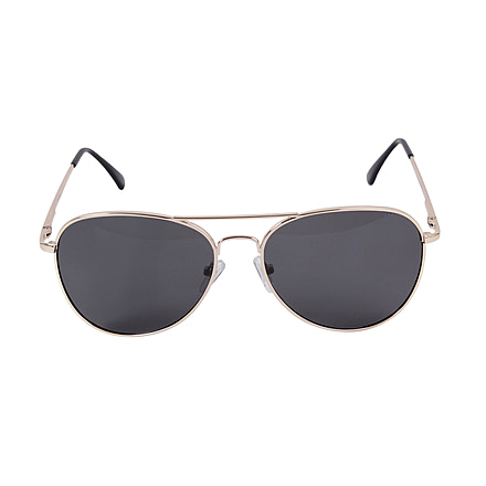 Rothco 58mm Polarized Sunglasses, Gold / Smoke, 22309-GoldSmoke