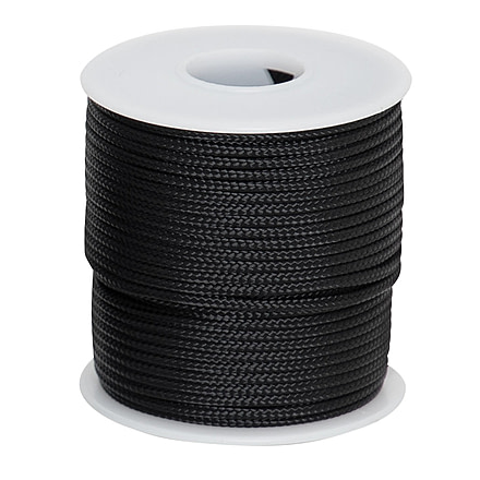 Rothco 95lb Micro Cord 100ft Spool, Black, 85-Black