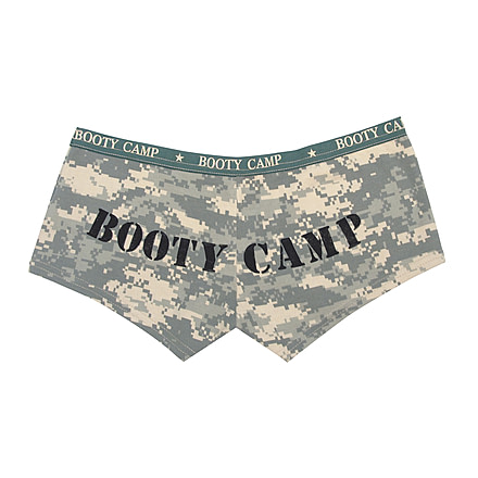 Rothco ACU Digital Booty Camp Booty Shorts &amp; Tank Top, Extra Small, 3477-Bottom-XS