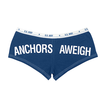 Rothco Anchors Aweigh Booty Shorts, Extra Small, 3876-XS