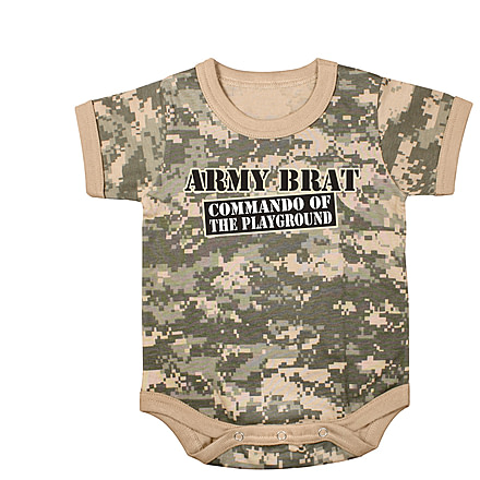 Rothco Army Brat Infant One-Piece, 3-6 Months, 67053-3-6Months