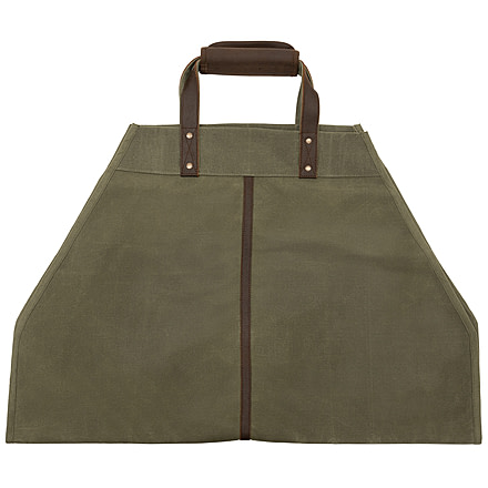 Rothco Backwoods Waxed Canvas Log Carrier, Olive Drab, 71081-OliveDrab