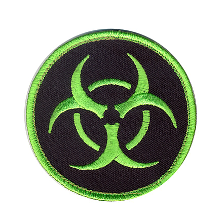 Rothco Biohazard Morale Patch, 73192