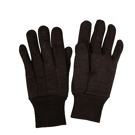 Rothco Brown Cotton Jersey Work Gloves, 4416