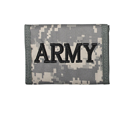 Rothco Camo Commando Wallet w/ Army Embroidery, 10641