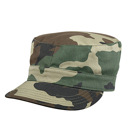 Rothco Camo Fatigue Caps, Woodland Camo, 2XL, 4510-WoodlandCamo-2XL