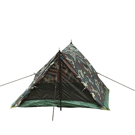 Rothco Camo Two Man Trail Tent, Woodland Camo, 3808-WoodlandCamo