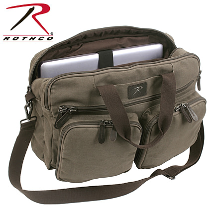 Rothco Canvas Briefcase Backpack, 2783