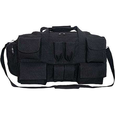 Rothco Canvas Pocketed Military Gear Bag, 29in x 13in x 11.5in, 2483