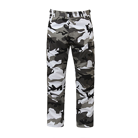 Rothco Color Camo Tactical BDU Pants - Mens, City Camo, Small, Long, 7884-CityCamo-S-Long27-31Waist3212-3512Length